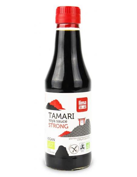 Sos sojowy TAMARI mocny bezglutenowy BIO 250ml / 500ml Lima