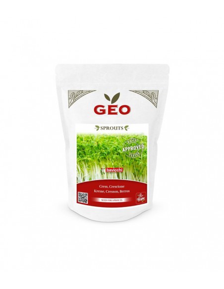 Rzeżucha EKO - nasiona na kiełki 35g / 350g - GEO Bavicchi
