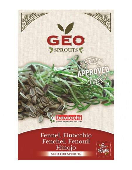 Koper EKO - nasiona na kiełki 13g / 150g - GEO Bavicchi