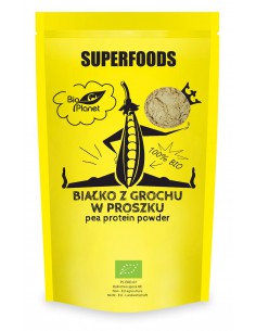 Białko z grochu w proszku BIO 150g / 500g - Bio Planet