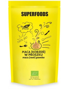 Maca w proszku (korzeń) BIO 150g / Bio Planet