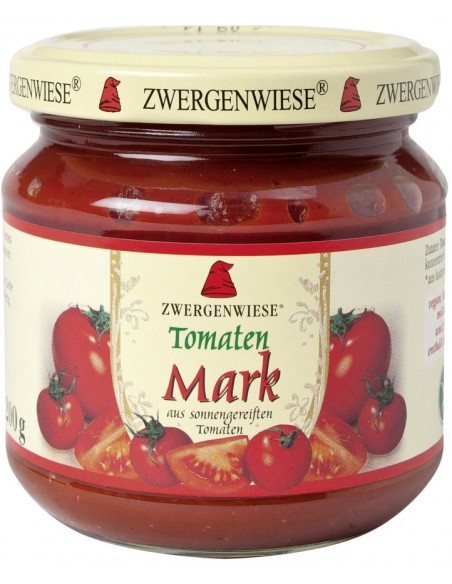 Koncentrat pomidorowy 22% bezglutenowy BIO 130g / 200g  Zwergenwiese