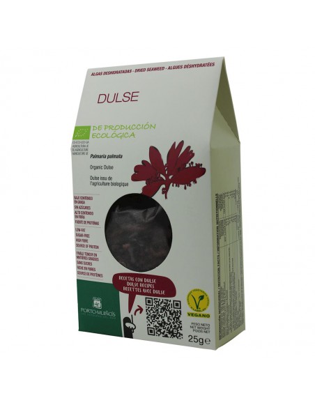 Algi morskie suszone - Dulse BIO 25g / Porto Muinos