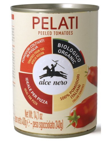 Pomidory całe bez skórki 400g BIO / VITALIANA