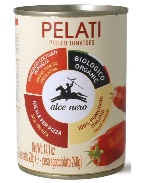 Pomidory całe bez skórki 400g BIO / VITALIANA