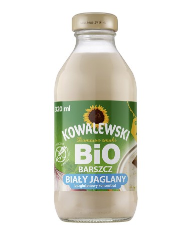 Żurek jaglany bezglutenowy koncent. BIO 320ml / Kowalewski