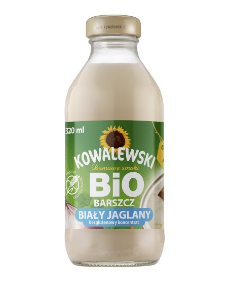 Żurek jaglany bezglutenowy koncent. BIO 320ml / Kowalewski
