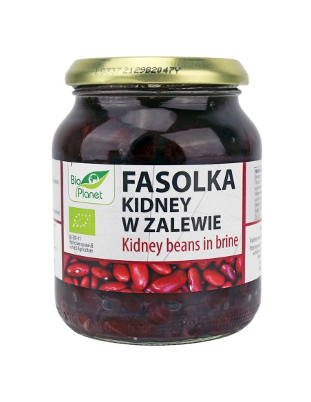 Fasolka w sosie pomidorowym bio 360 g / Bio Planet