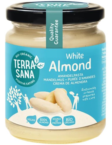 Krem z migdałów blanszowanych BIO 250g / Terresana