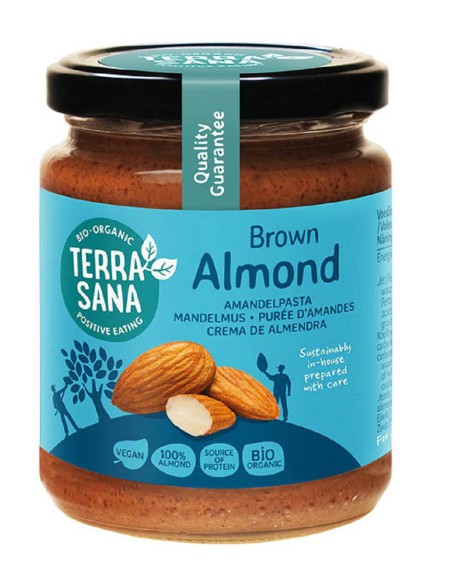 Krem z prażonych migdałów BIO 250g - Terrasana