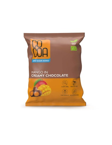 Plastry mango w czekoladzie creamy BIO 200g - COCOA