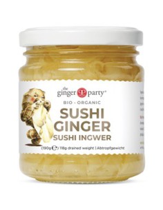 IMBIR MARYNOWANY DO SUSHI BIO 190 g 118 g GP