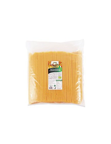 MAKARON SEMOLINOWY SPAGHETTI BIO 5 kg HORECA-100g