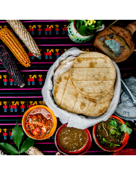 Tortilla kukurydziana 15cm średnicy - Tortillas Molino