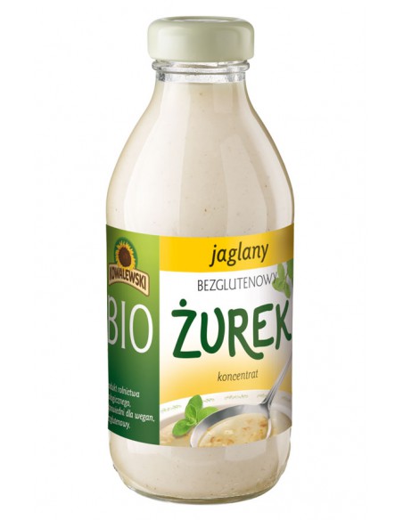 Żurek jaglany bezglutenowy koncent. BIO 320ml / Kowalewski