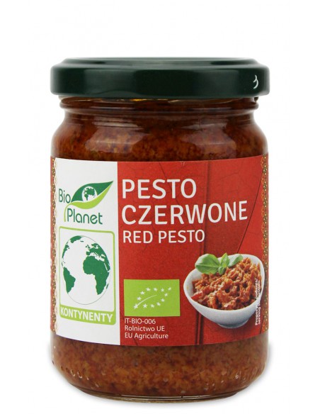 Pesto czerwone BIO 140g BioPlanet