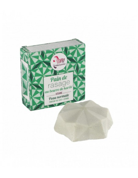 Krem do golenia w kostce, Cytryna i zielona herbata, z masłem shea - 80ml