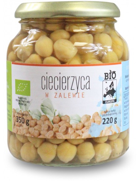 Ciecierzyca w zalewie BIO 350g (220g) / Bio Planet