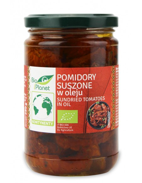 Pomidory suszone w oleju BIO 280g / Bio Planet